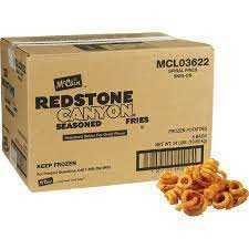 Fries Seasoned Spiral Curly Western 6/4lb