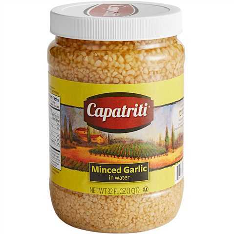 Chopped Garlic in oil 32oz