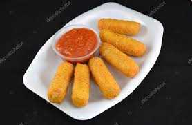 Battered Mozzarella sticks 4/3lb