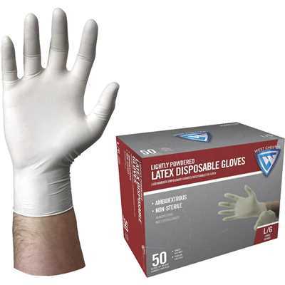 XL Powder Free Latex Gloves 10/100ct