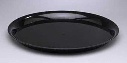 18" Stakmate Catering Tray Black