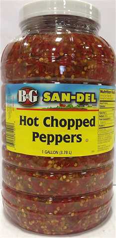 Hot Chopped Peppers1gal
