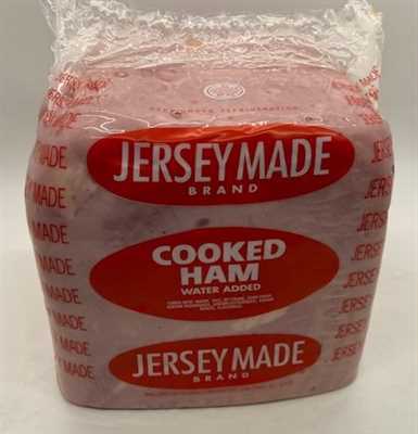 Jersey Made Ham Oblong 1/2