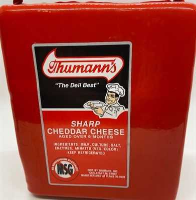 Thumann Cheddar Cheese 1/2