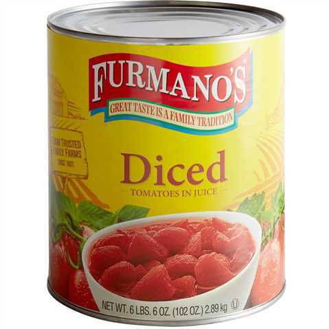 Diced Tomatoes 6/#10 cans