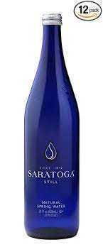 Saratoga Sparkling Water 12/28oz