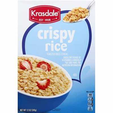 Cereal Crispy Rice Boxed 12/12oz