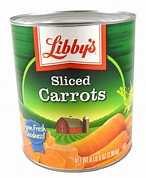 Carrots Sliced Libbys 6/#10