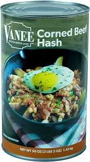 Corned Beef Hash Vanee 12/50oz