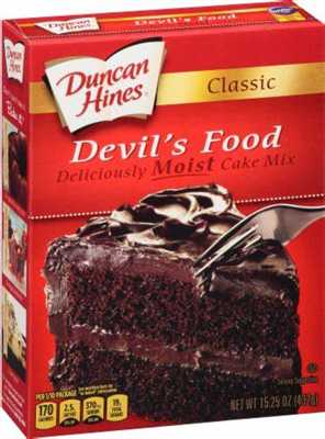 Duncan Hines Devils Food Cake 12/15.5oz