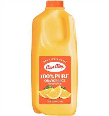 Half Gallon Orange Juice