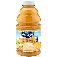 Pineapple Juice 12/33.8oz plastic