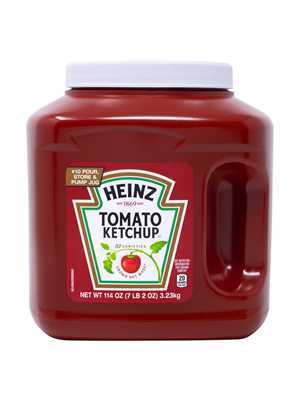 Ketchup Heinz Tomato jugs (1 each)