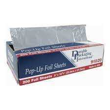 Pop-Up Foil Sheets 9x10 3/4 6/500ct
