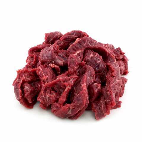 Beef Strips 10lb Frozen