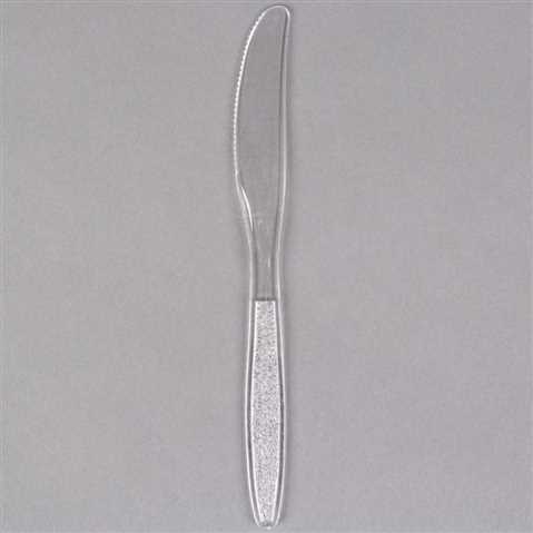Clear HD Knives 1000ct