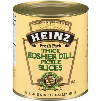 Heinz Sliced Pickles 6/#10