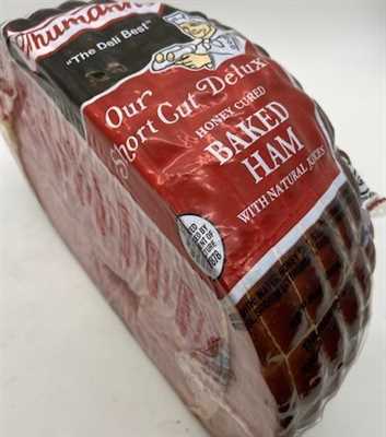 Thumann Honey Baked Ham 1/2