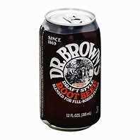 Dr Brown Root Beer 24/12oz Can