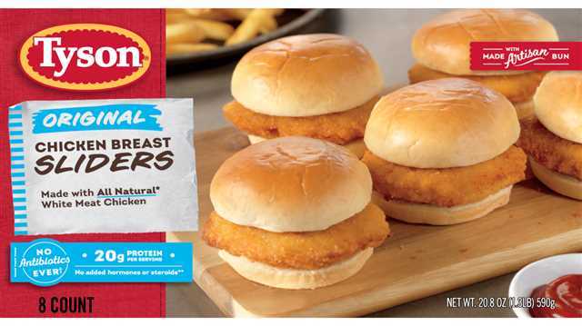Chicken Slider Frozen 32/2.5oz