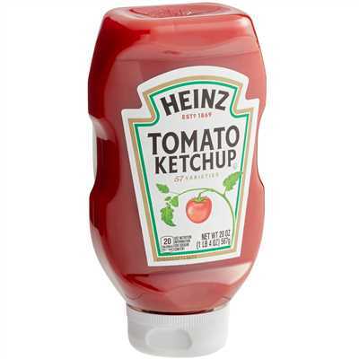 Ketchup Bottle USD 25/20oz