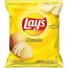 Potato Chips Plain 104/1oz
