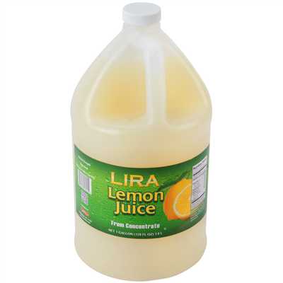 Lemon Juice 4/1Gal