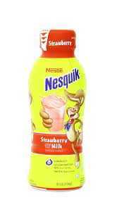 Nestle Nesquick Strawberry Milk 12/14oz