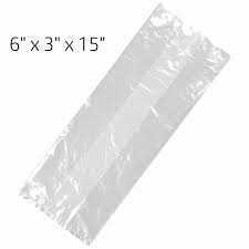 Poly Bag 6x3x15  1000ct