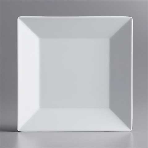 GET ML 102 MO 6in Square Plate 12/Pack