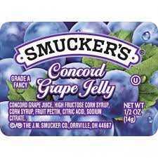 PC Smuckers Grape Jelly 200/.5oz