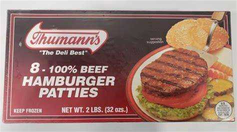 Thumann 6-1 Hamburger Patties 5#