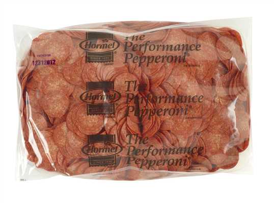 Pepperoni Sliced Hormel 2/5LB CASE