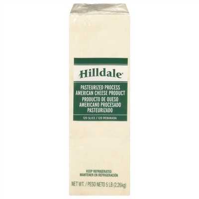 American Cheese White 120 Hilldale 4/5lb
