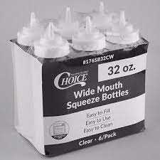 Bottle Squeeze 32 OZ 1/6 CT