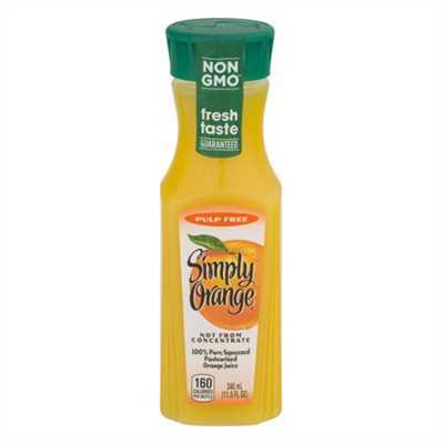 Juice Simply Orange 24/11.5oz
