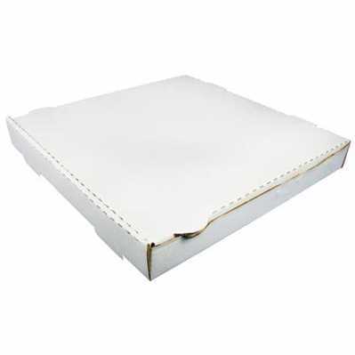 14" Corrogated White Pizza Box 1/50CT