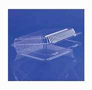 Clear Hinged 8x7x2 Container LBH874