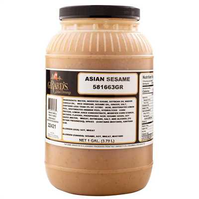 Girards Asian Sesame Dressing 2/1Gal