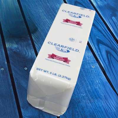 Cheese White American Clearfield 6/5lb